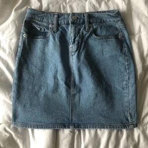 NEVER Worn Denim Mini Skirt